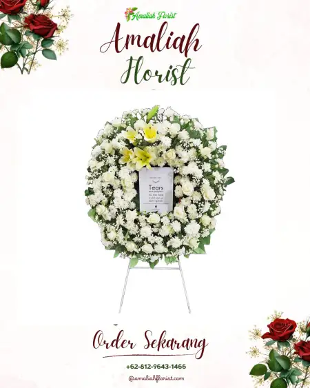 Krans Bunga Duka Sebarus